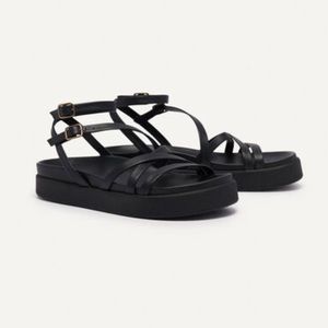 NEW ba&sh Black Sandal - Size 39 IT / 8.5 US